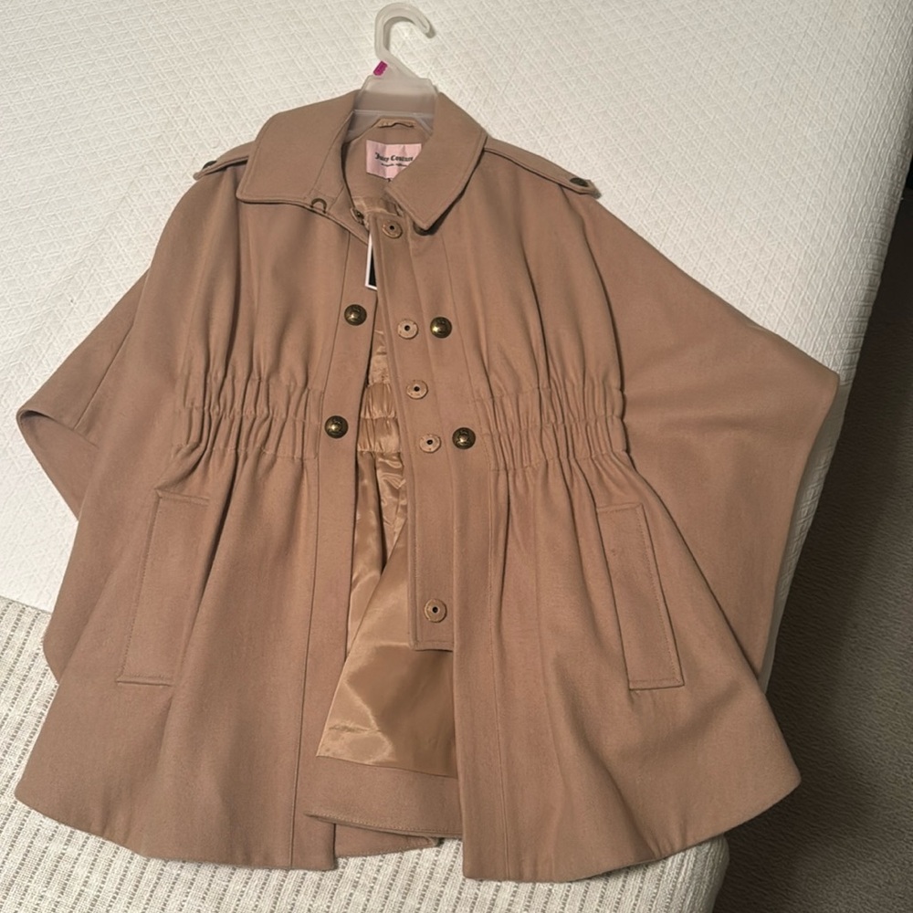 Brand new juicy couture tan jacket!